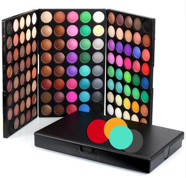 Eye Shadow Palette 120 Colors Matte Shimmer Glitter Makeup Cosmetic